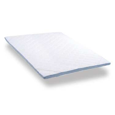Kaltschaumtopper CloudComfort Cool 160 x 200 cm H2/H3, Höhe 7 cm, Härtegrad H2/H3, 7-Zonen Topper mit Sommer- und Winterseite