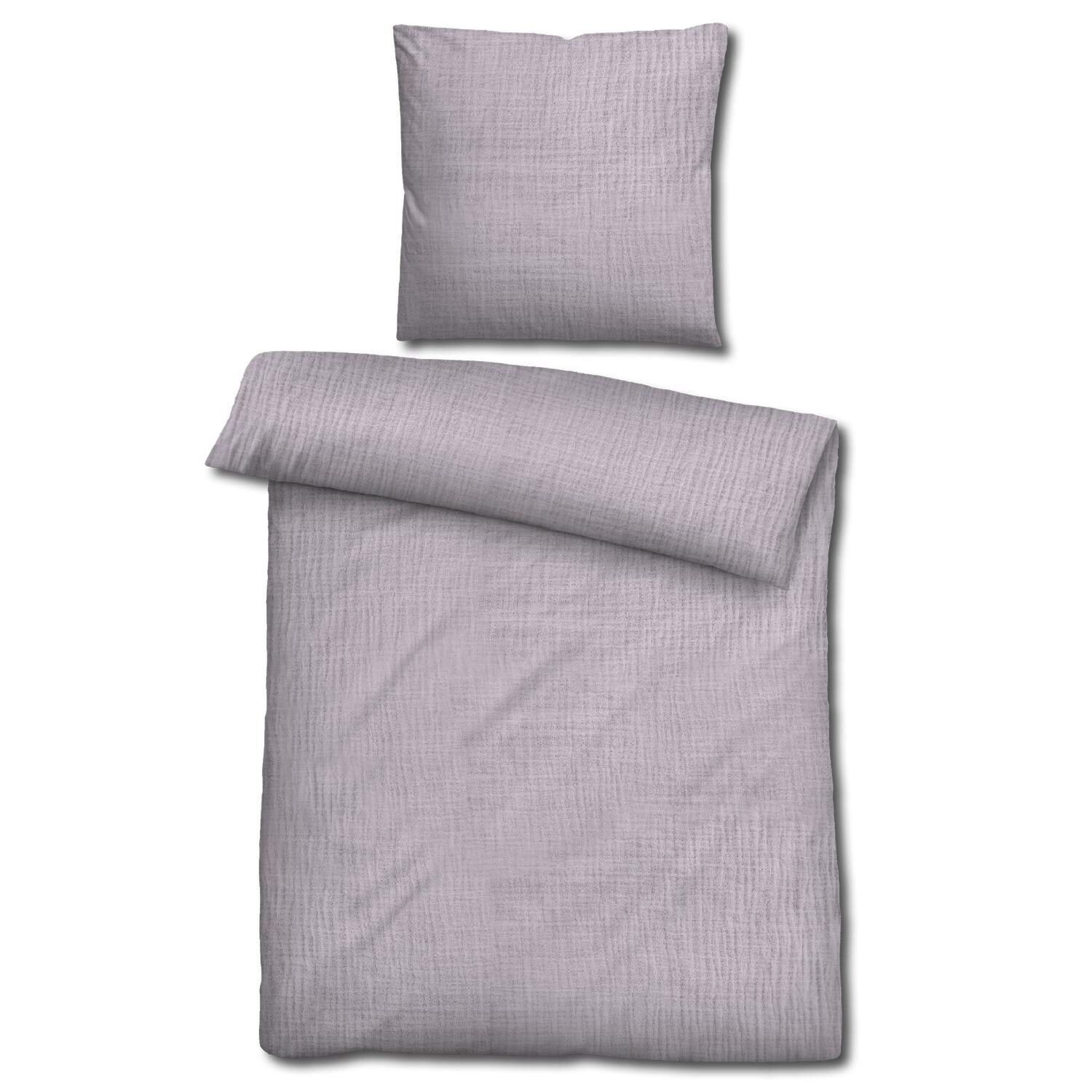 Sleezzz® musliinist voodipesu lilla 135 x 200 cm + 80 x 80 cm