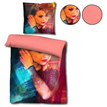 Castell vendbart sengelinned i mikrofiber Taylor Swift af Sid Maurer 155 x 220 + 80 x 80 cm