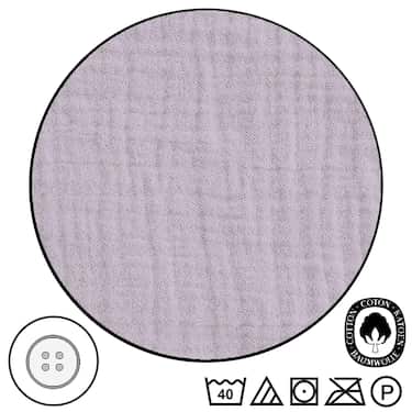 Roupa de cama de musselina Sleezzz® roxa 155 x 220 cm + 80 x 80 cm