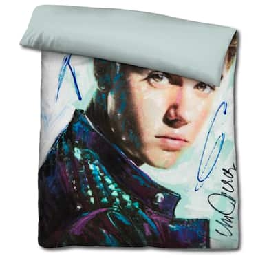 Castell mikrokuituinen käännettävä vuodevaatteet Justin Bieber by Sid Maurer 135 x 200 + 80 x 80 cm.