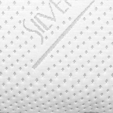 Kaltschaumtopper Supportho Premium Topper 140 x 200 cm H3, Höhe 9 cm, Härtegrad H3 mit antibakteriellem Bezug + Supportho Gel-Effekt Kissen 40 x 80 cm