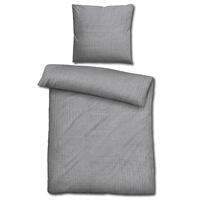 Sleezzz® Musselin Bettwäsche grau 155 x 220 cm + 80 x 80 cm
