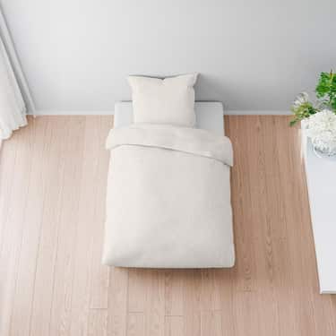 Διπλό πακέτο Sleezzz® μουσελίνα σεντόνια φυσικό 135 x 200 cm + 80 x 80 cm