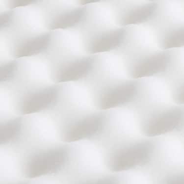 Kaltschaumtopper Supportho Premium Topper 120 x 200 cm H3, Höhe 9 cm, Härtegrad H3 mit antibakteriellem Bezug CloudComfort Basic Gel-Flocken Kissen 40 x 80 cm