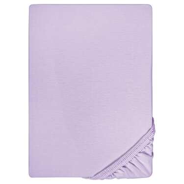 Leinalina mikrokiust interlock trikotaažist lilla 90 x 190 - 100 x 200 cm
