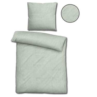 Sleezzz® musliinist voodipesu roheline 135 x 200 cm + 80 x 80 cm
