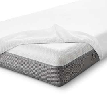 Sleezzz Vital vanntett molleton laken med antibakteriell sølvfinish 80 x 200 cm