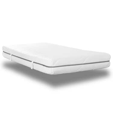 7 Zonen Viskoelastik-Matratze Sleezzz Smart 100 x 200 cm, Höhe 18 cm, Härtegrad H3 mit Air Memoryschaum