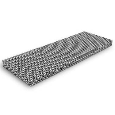 CloudComfort Basic Klappmatratze 70 x 195 cm mit Katzenmuster , 10 cm hoch
