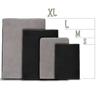 120 x 75 x 10 cm Petzzz ortopeediline koerapadi suurus XL värvus must
