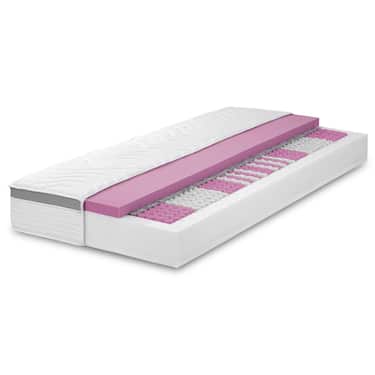 Ergonomik cep yaylı yatak Sleezzz Diamond T1000 100 x 200 cm, yükseklik 23 cm, sertlik seviyesi H2/H3, 1000 yay/2m²