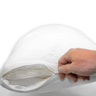 2 x CloudComfort Viskoelastik Komfort-Schlaf-Kissen 40 x 80 cm