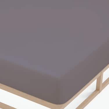 Castell prestieradlo bobor tmavosivé 90 x 190 - 100 x 200 cm dvojité balenie