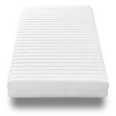 Kaltschaummatratze K16 80 x 200 cm, Höhe 16 cm, Härtegrad H2/H3 + Sleezzz® Smart Kuscheldecke 140 x 200 cm