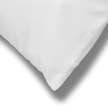 7 Zonen Viskoelastik-Matratze Sleezzz Smart 90 x 200 cm, Höhe 18 cm, Härtegrad H3 mit Air Memoryschaum + CloudComfort Basic Mikrofaser Kopfkissen 80 x 80 cm