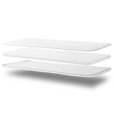 Supportho premium topper iz hladne pene 120 x 200 cm H3, višina 9 cm, razred trdote H3 z antibakterijsko prevleko